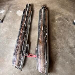 Harley Davidson Exhaust – Model 65863-09 H09-003 E4, Silver Finish