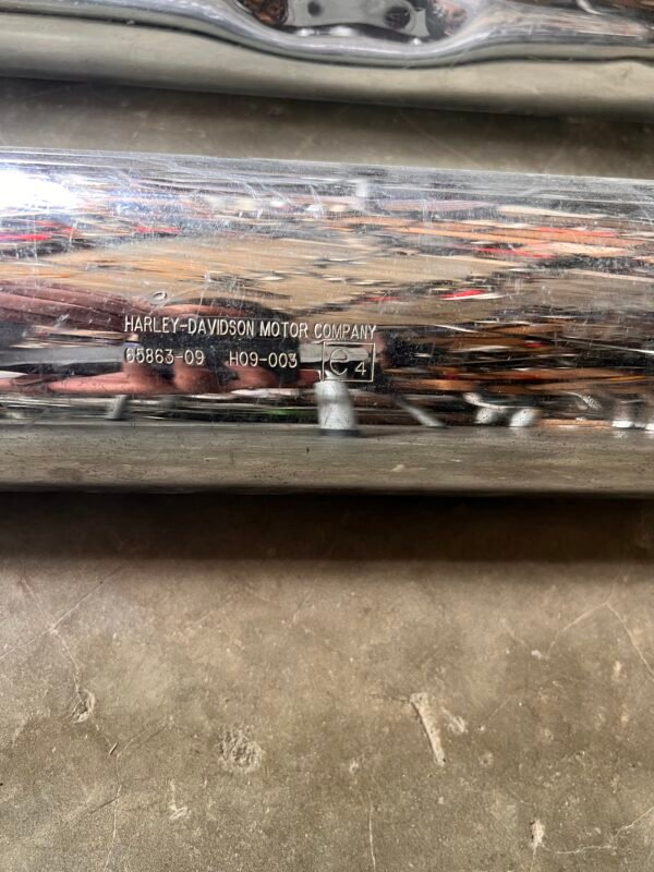 Harley Davidson Exhaust – Model 65863-09 H09-003 E4, Silver Finish - Image 3
