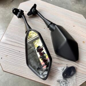 Anzene Rearview Wing Mirrors – Left & Right for HYOSUNG GT125R/GT250R/GT650R/GT650S, Honda CBR600 F4/F4i & More