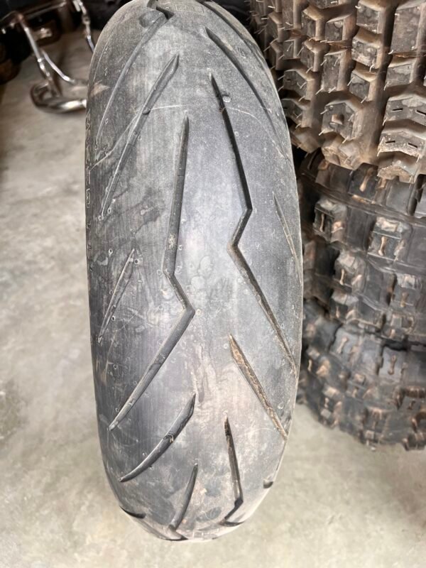 Pirelli Diablo Rosso III 180/55‑17 Rear Motorcycle Tire – Sport/Road Performance
