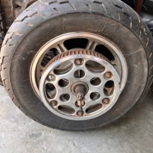 170/80‑15 Rear Motorcycle Tire with Rim – Cruiser Tire & Wheel Combo