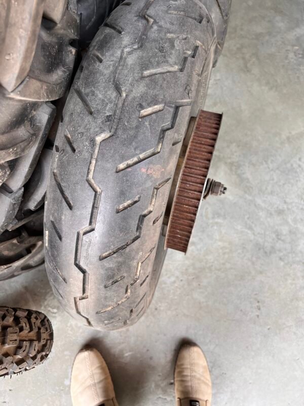 170/80‑15 Rear Motorcycle Tire with Rim – Cruiser Tire & Wheel Combo - Image 2
