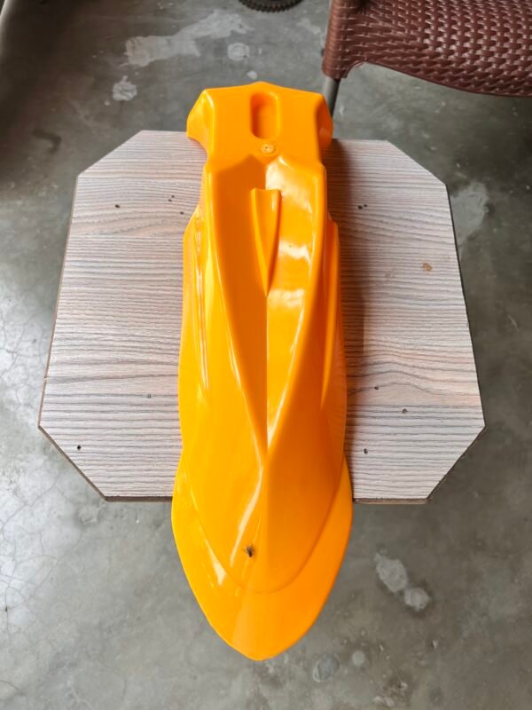 Yellow Front Mudguard for Dirt Bike – Universal Fit
