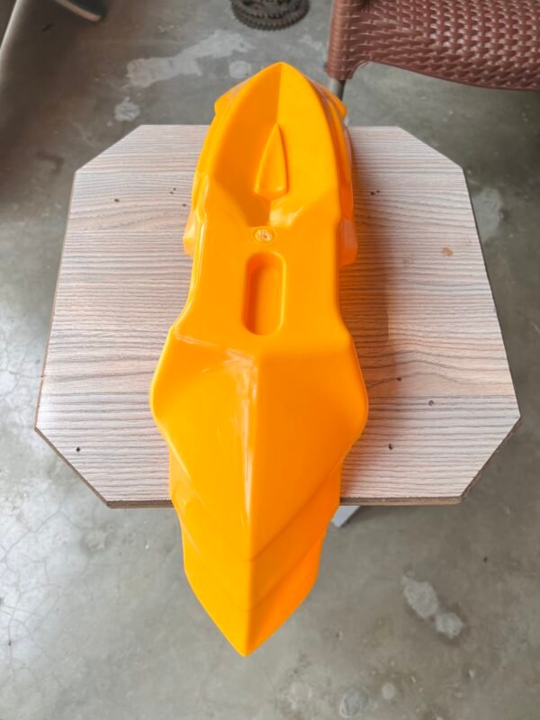 Yellow Front Mudguard for Dirt Bike – Universal Fit - Image 3