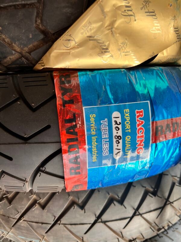 120/80 - 18 On-Road Motorcycle Tire – High Grip Street Performance Rear Tire