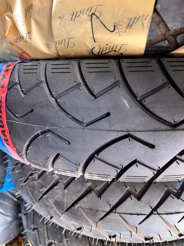 120/80 - 18 On-Road Motorcycle Tire – High Grip Street Performance Rear Tire - Image 2
