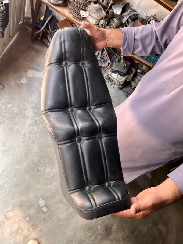 Universal Full-Length Chopper Bike Seat – Front to Back Solo & Pillion Seat